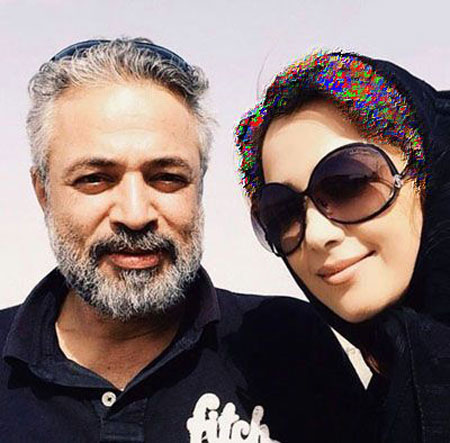 حسن جوهر چی و همسرش مهناز بیات