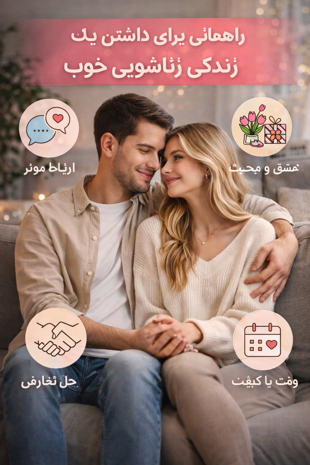 راههایی برای داشتن یک زندگی زناشویی خوب