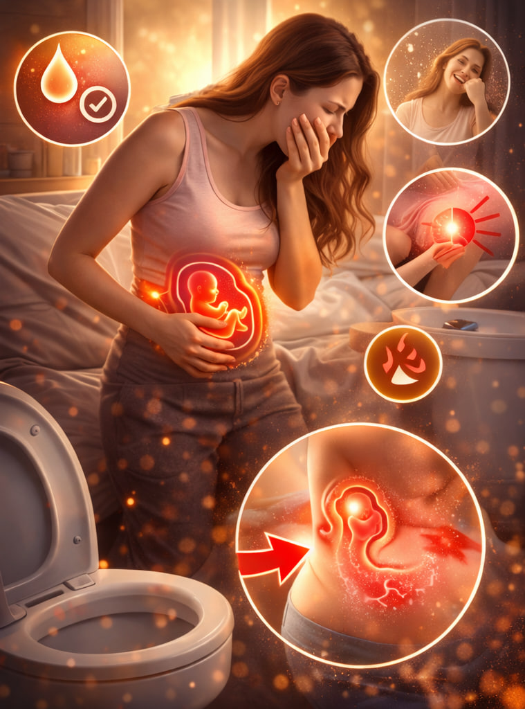 علائم در روز های اول بارداری