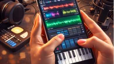 ساخت موسیقی با گوشی موبایل