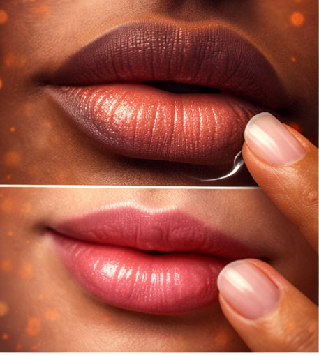 روشن کردن لب های تیره با انواع روغن ها
