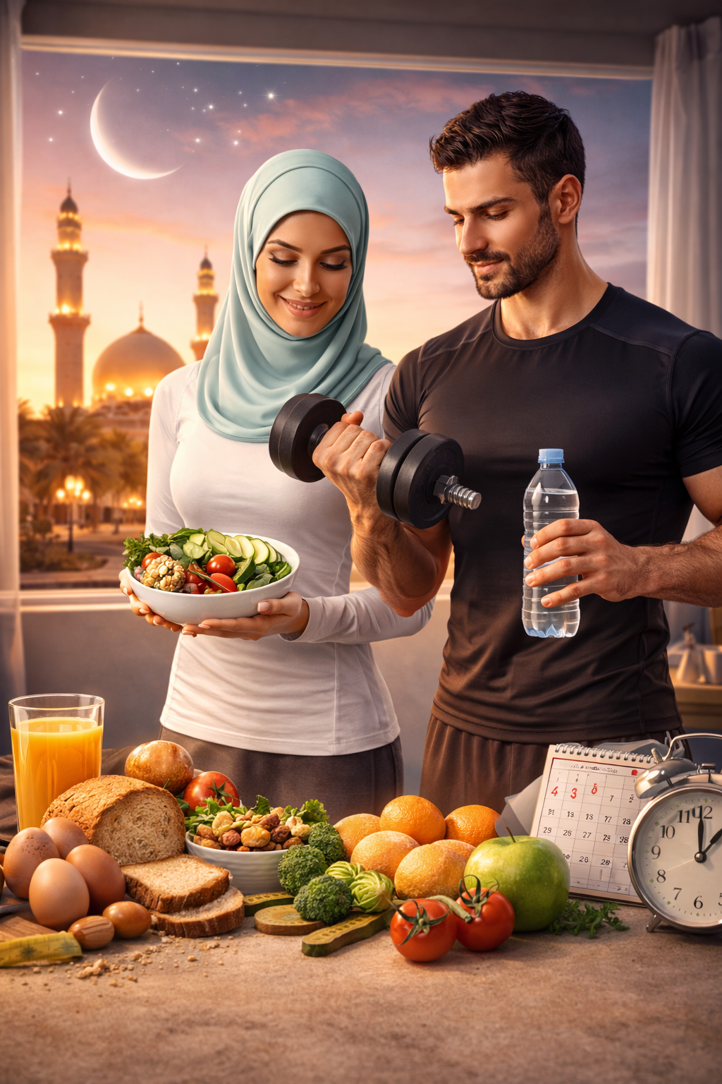 آماده کردن بدن برای ماه رمضان و روزه داری