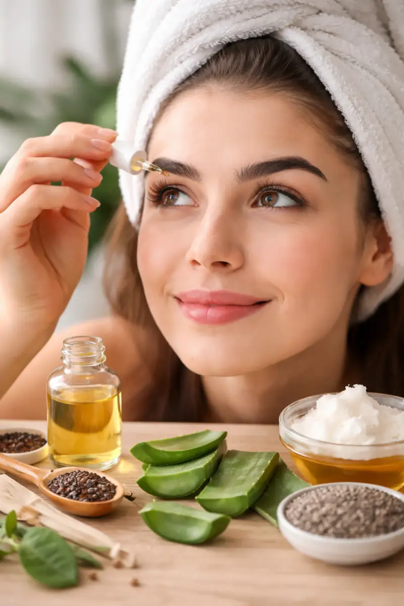 روش های خانگی برای پرپشت کردن ابرو