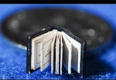 تصویری از ریز ترین کتاب جهان + عکس