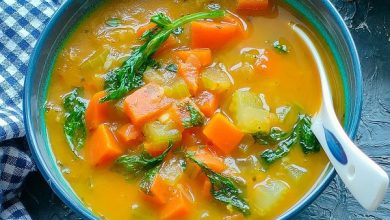 سوپ هویج و کرفس