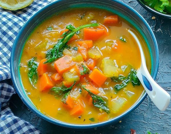 سوپ هویج و کرفس