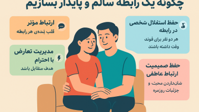چگونه یک رابطه سالم و پایدار بسازیم