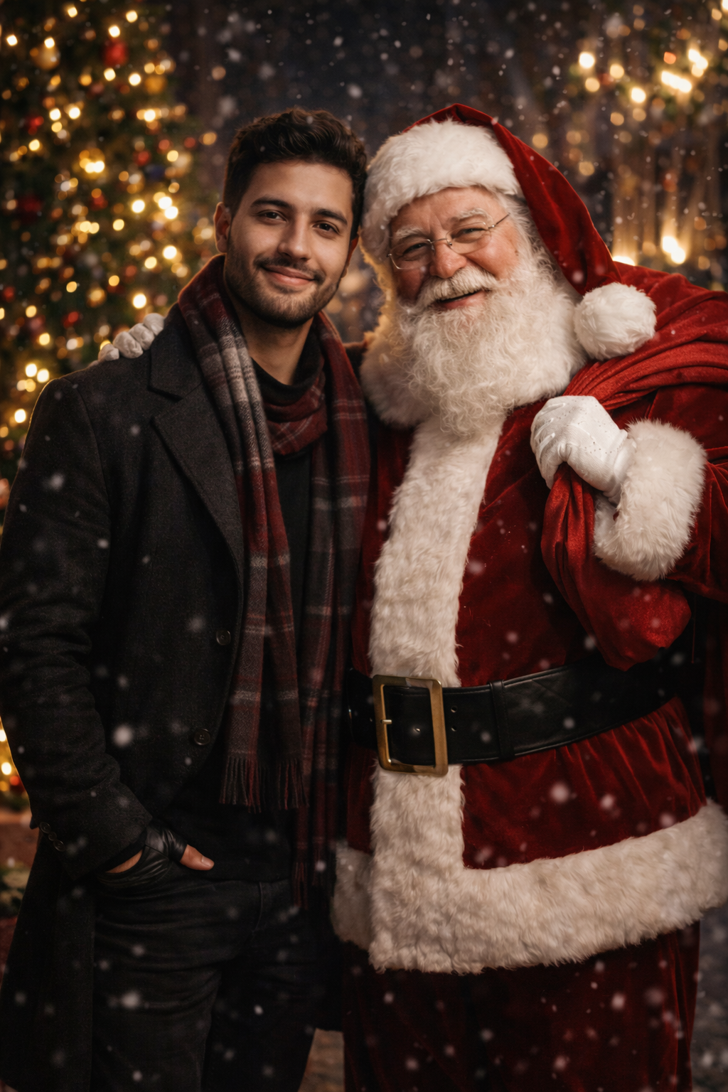 پرامپ جشن کریسمس + بابا نوئل