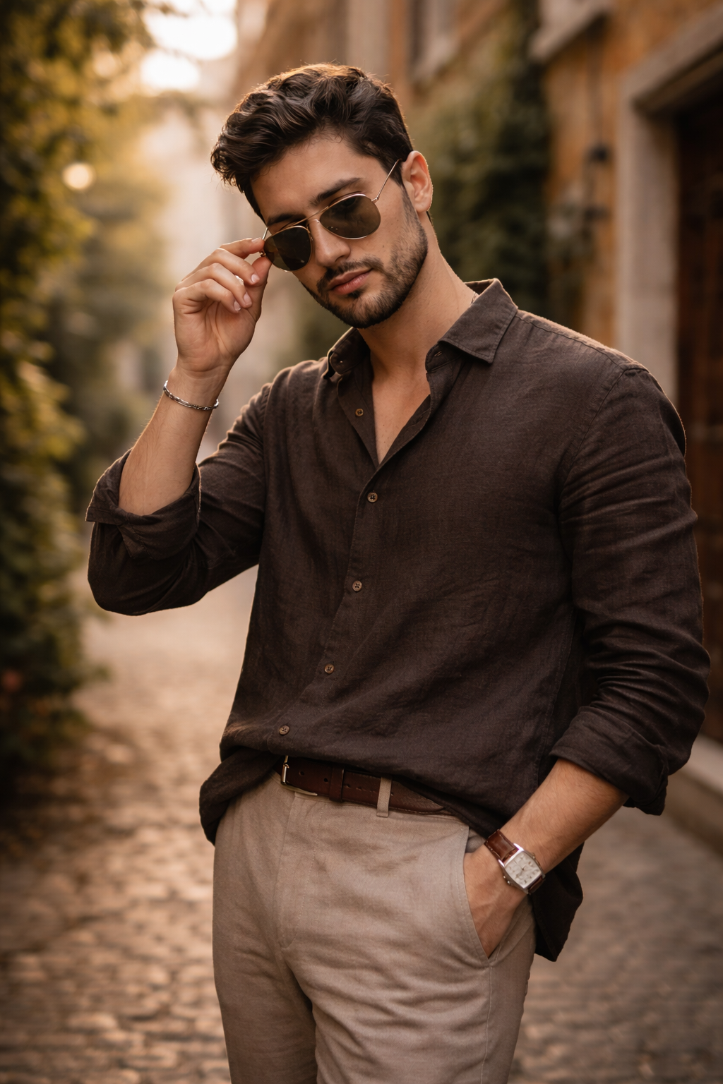 پرامپت استایل مرد اروپایی