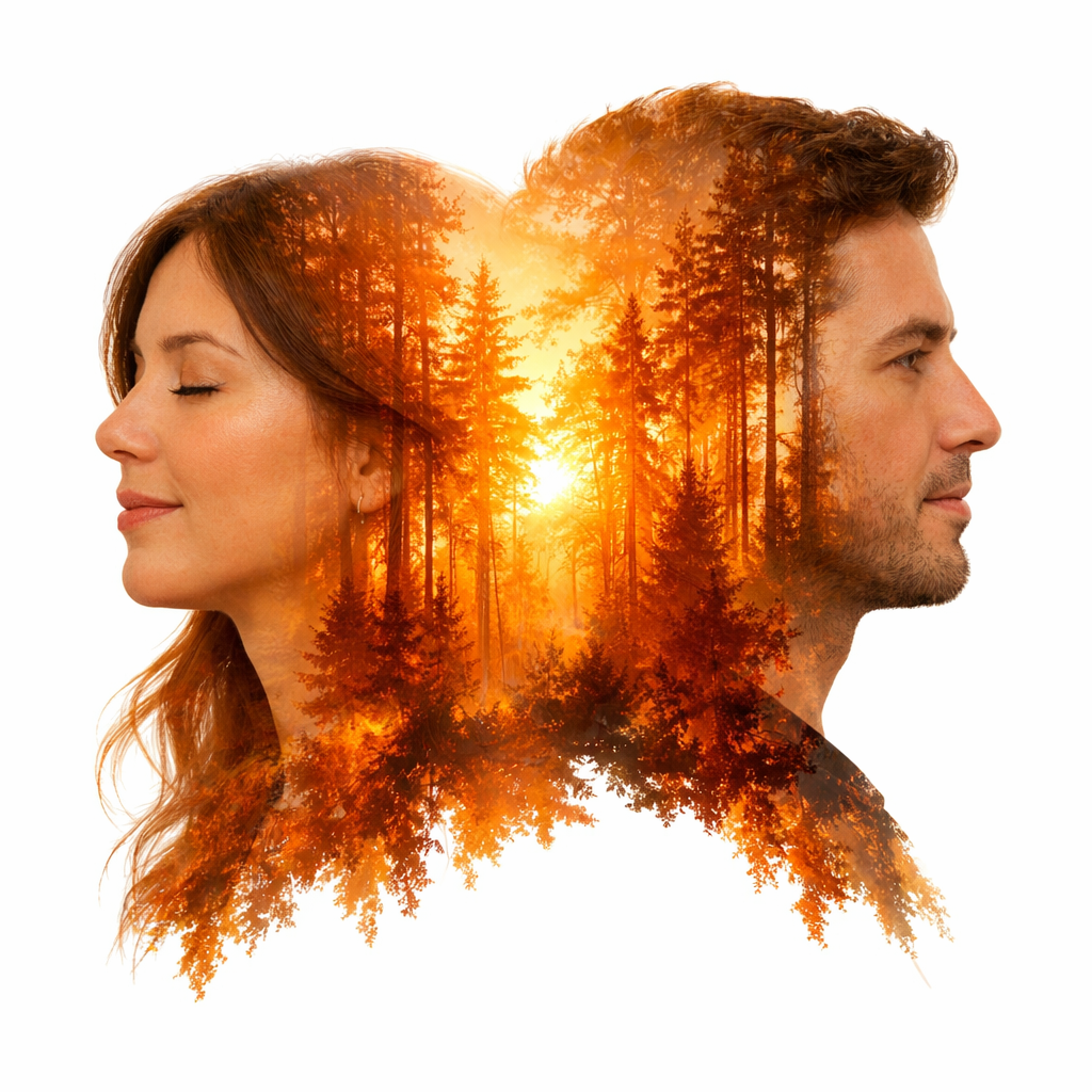 پرامپت زوج در کنار هم + اموزش ساخت