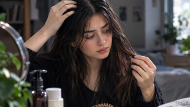 چرا موها زود چرب میشوند؟ ۱۰ علت و راهکار کاهش چربی مو
