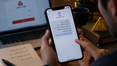 فیشینگ چیست؟ ۸ روش تشخیص پیامک و لینک جعلی
