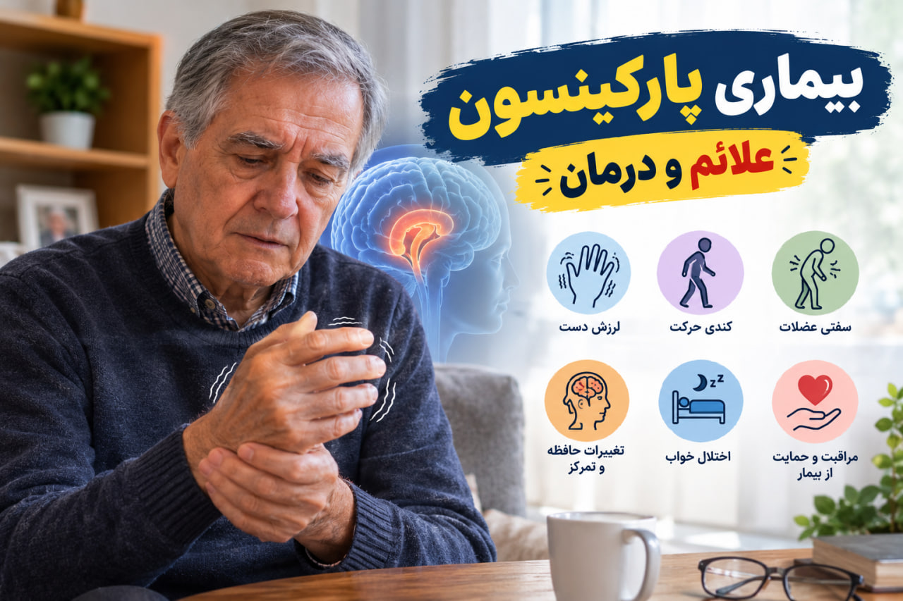 بیماری پارکینسون چیست؟ علائم اولیه، علت، درمان و راه‌های مراقبت از بیمار